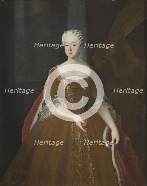 Portrait of Princess Friederike Luise of Prussia (1714-1784), Margravine of Brandenburg-Ansbach, 172