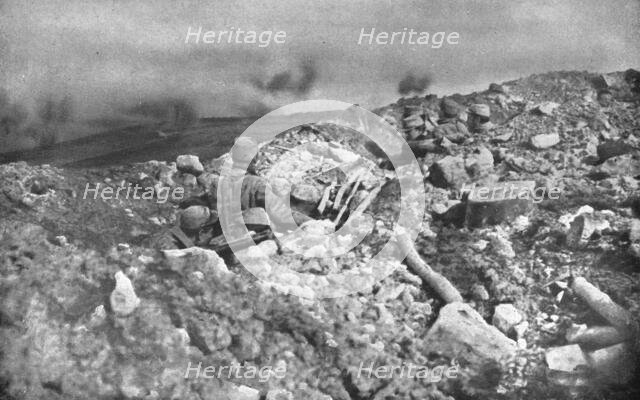 ''Aux Eparges; Avant l'attaque', 1915. Creator: Unknown.