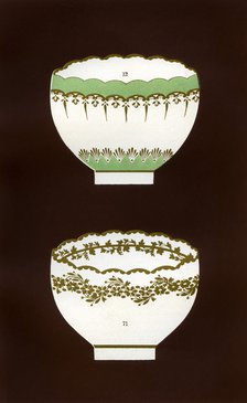 Derby patterns, 1876.  Artist: Hall & England