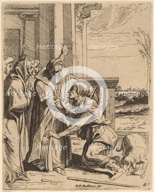 The Prodigal Son Received by His Father. Creator: Theodoor van Thulden.