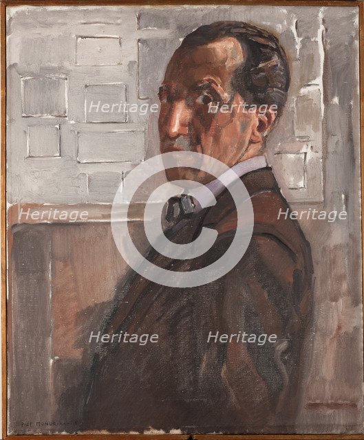 Self-portrait, 1918.