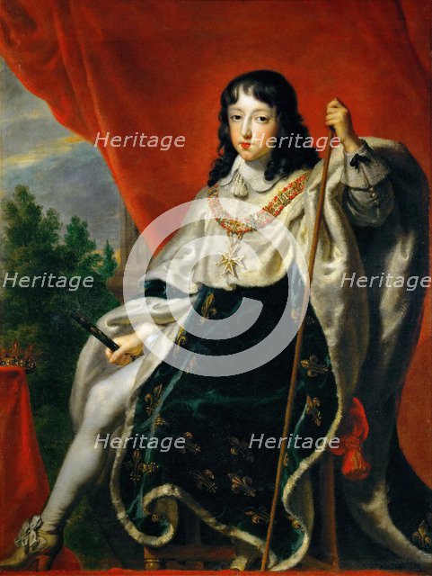 Philippe I, Duke of Orléans (1640-1701), c. 1650. Artist: Egmont, Justus van (1601-1674)