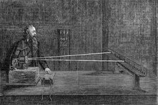 Lord Kelvin's mirror galvanometer, 1876. Artist: Unknown