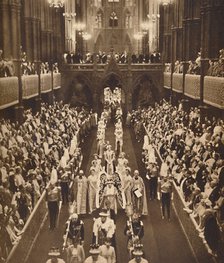 'The Queen's Procession', May 12 1937. Artist: Unknown.