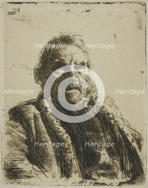 Old Soldier ("Prinsen"), 1911. Creator: Anders Leonard Zorn.