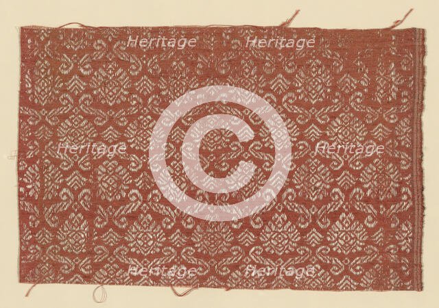 Fragment, Italy, 1650 / 1700. Creator: Unknown.