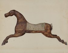 Horse, c. 1938. Creator: James Baare Turnbull.