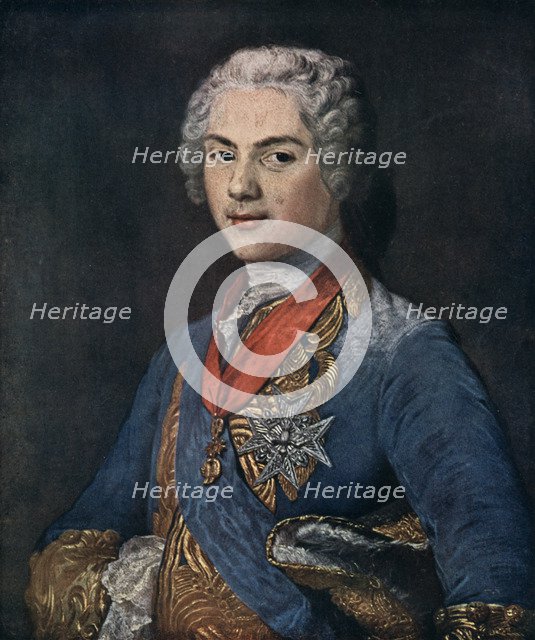 Louis, Dauphin of France (1729-1765), 1910.Artist: Henri de la Tour d'Auvergne