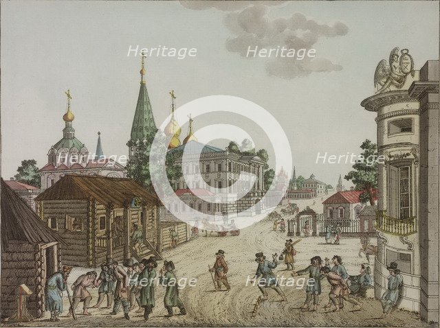 Games of the Russians on the streets, Between 1792 and 1820.