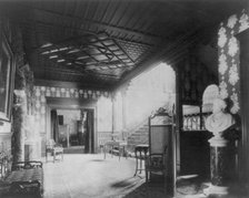 Ornate interiors of Chandler Hale house, 1001 16th St., N.W., Washington, D.C., c1900. Creator: Frances Benjamin Johnston.