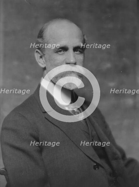 Bowman, Dr., portrait photograph, 1917 Feb. 17. Creator: Arnold Genthe.