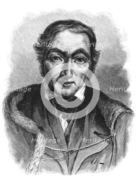 Robert Owen, Welsh-born British philanthropist and socialist, 19th century. Artist: Unknown