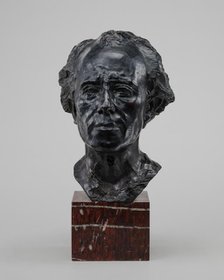 Gustav Mahler, 1909. Creator: Auguste Rodin.