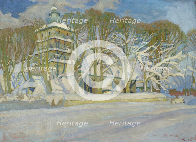 Church in Poronin, between 1906-1910. Creator: Stanislaus Kamocki.