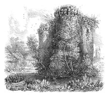 The British Association at Bath: Nunney Castle, 1864. Creator: Unknown.