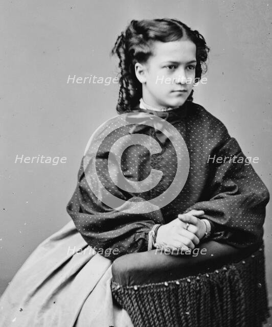 Julia Holman, between 1855 and 1865. Creator: Unknown.