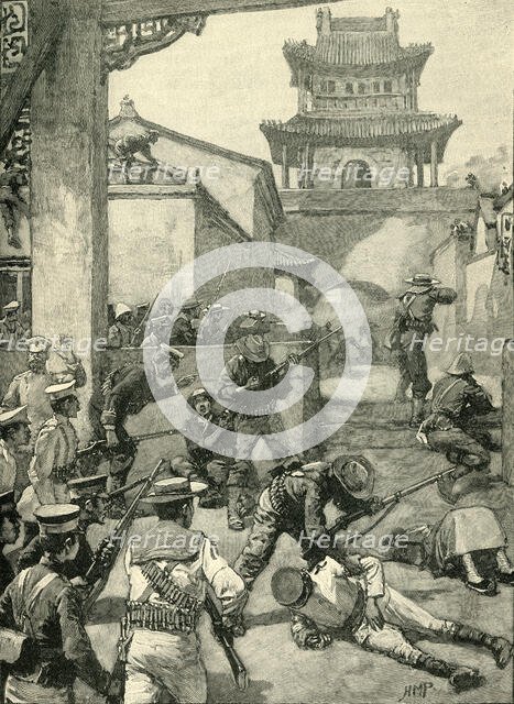 'The War In China: The Fighting at Tientsin', July 1900, (c1900).  Creator: H.M.P..