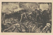 The Charge, 1918. Creator: George Wesley Bellows.