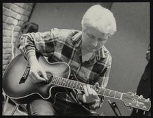 Guitarist Dave Cliff playing at The Fairway, Welwyn Garden City, Hertfordshire, 28 April 1991. Artist: Denis Williams