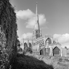 St Mary Redcliffe Church, Bristol, 1945. Artist: Eric de Maré
