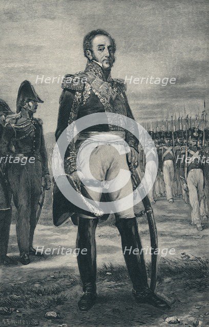 'Marshal Louis-Gabriel Suchet - Duke of Albufera', c1800, (1896). Artist: RA Muller.