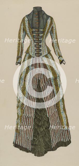 Dress, c. 1937. Creator: Ray Price.