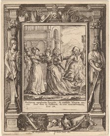 Queen, 1651. Creator: Wenceslaus Hollar.