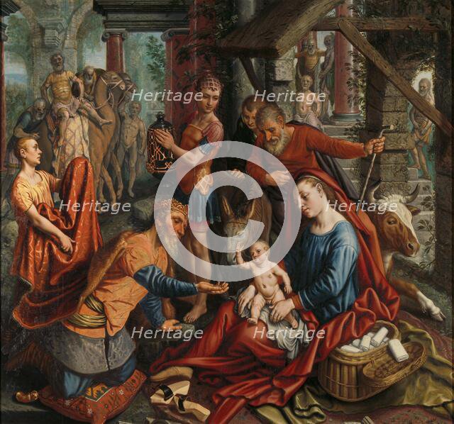 The Adoration of the Magi, c.1560. Creator: Pieter Aertsen.