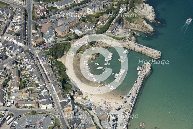 Newquay Harbour, Cornwall, 2016. Creator: Damian Grady.