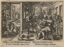 Banquet with Musicians, ca. 1600. Artist: Passe, Crispijn van de, the Elder (1564-1637)