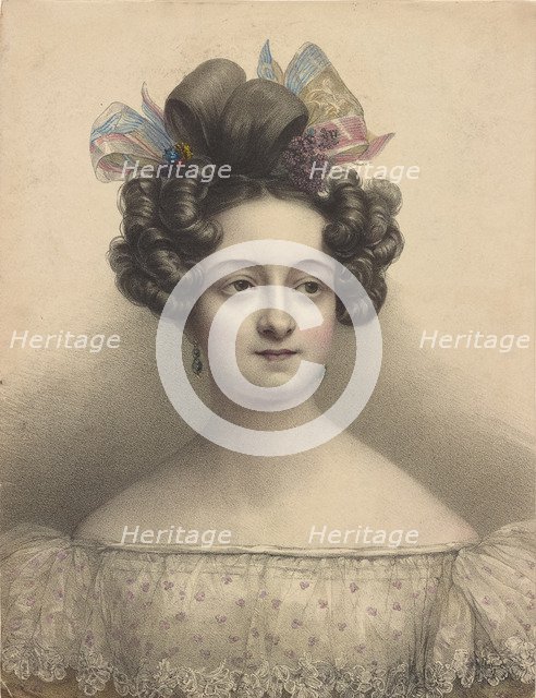 Portrait of the ballerina Marie Taglioni (1804-1884), 1830-1840s.