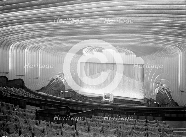Auditorium of the Odeon, Leicester Square, London, 1937. Artist: J Maltby