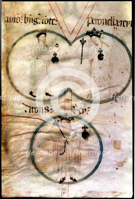 Ramon Berenguer IV (1113-1162), count of Barcelona, and Petronila (1136-1173), queen of Aragón. A…