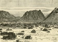 'The Ras Sufsafeh (Mount Sinai)', 1890.   Creator: Unknown.
