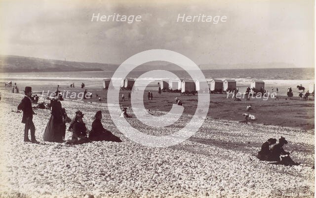 Pensarn Beach, 1870s. Creator: Francis Bedford.