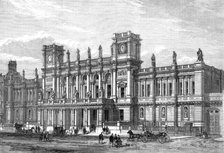 New buildings of the London University, Burlington Gardens, opened by the Queen on Wednesday, 1870. Creator: Unknown.