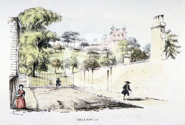 Greenwich Park, Greenwich, London, c1850. Artist: Anon