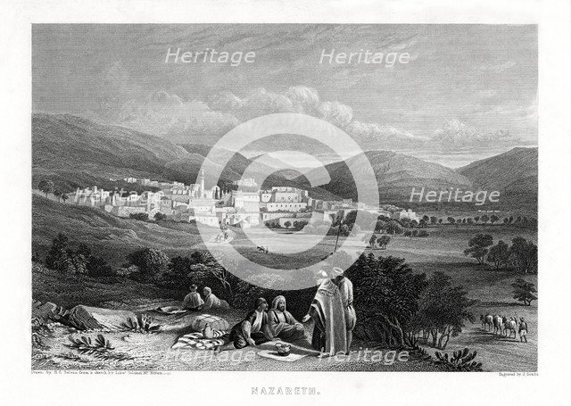 'Nazareth', 1887.Artist: J Sands