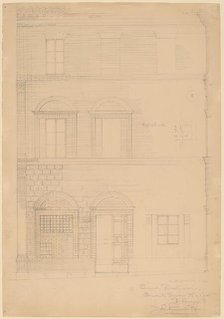 Siena Brickwork, c. 1896. Creator: John Russell Pope.