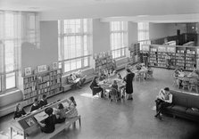 Brooklyn Public Library (Ingersoll Memorial), Prospect Park Plaza, Brooklyn, 1941. Creator: Gottscho-Schleisner, Inc.