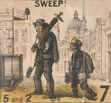 'Sweep!', Cries of London, c1840. Artist: TH Jones