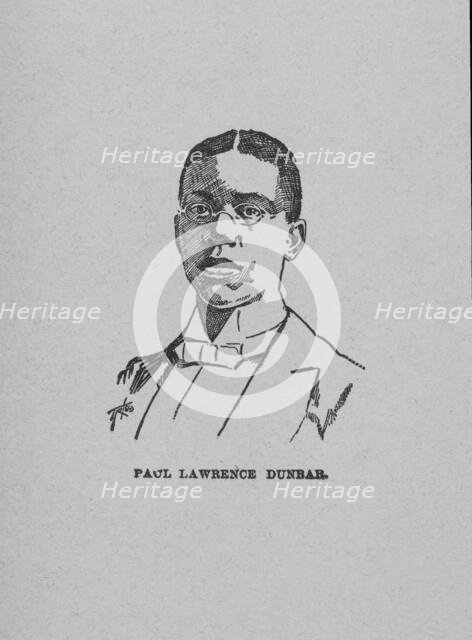 Paul Lawrence Dunbar, 1897. Creator: Unknown.