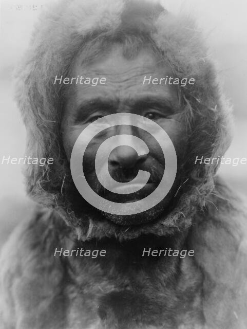 Noatak Man, c1929. Creator: Edward Sheriff Curtis.