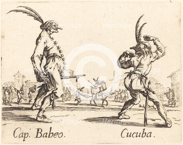 Cap. Babeo and Cucuba, c. 1622. Creator: Jacques Callot.