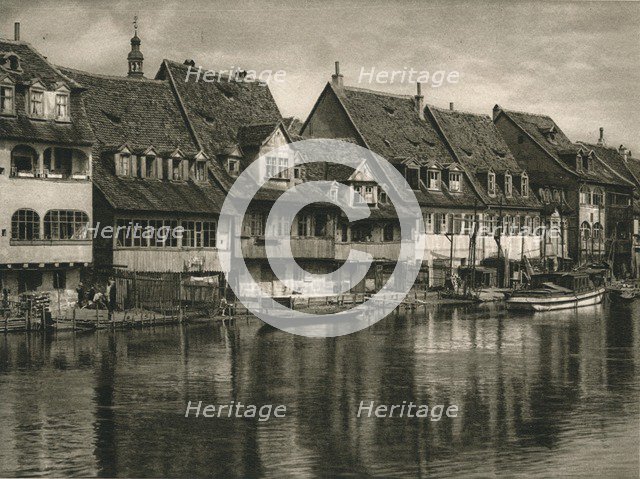 'Bamberg - Little Venice, 1931. Artist: Kurt Hielscher.