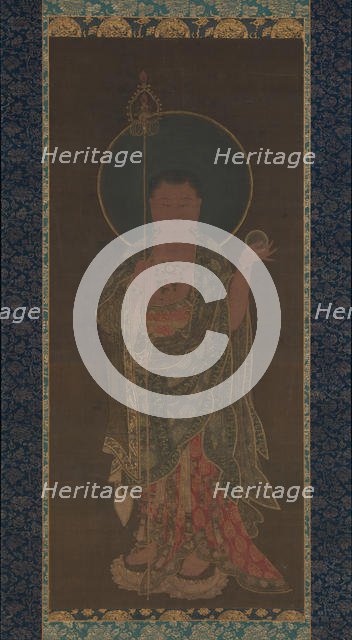 Kshitigarbha, first half of the 14th century. Creator: Unknown.