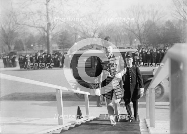 New Years Breakfasts, Pan American Union, 1913. Creator: Harris & Ewing.