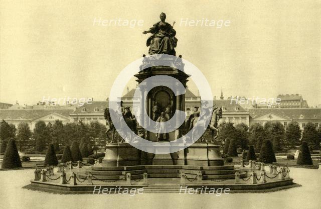 The Maria Theresia Monument, Vienna, Austria, c1935.  Creator: Unknown.