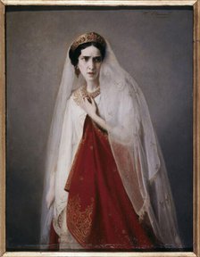 Rachel (1821-1858), in the role of Phèdre, c1853. Creator: Frederique Emilie-Auguste  O'Connell.