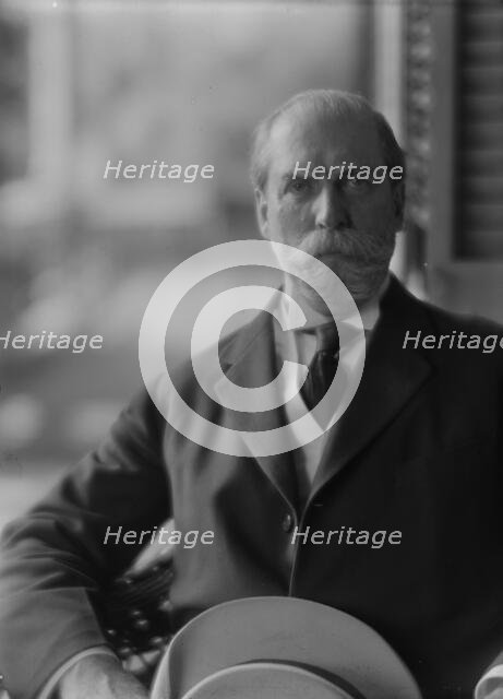 Hughes, Charles, Mr., portrait photograph, 1916. Creator: Arnold Genthe.